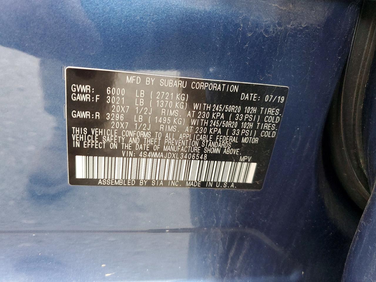 Subaru Ascent Limited