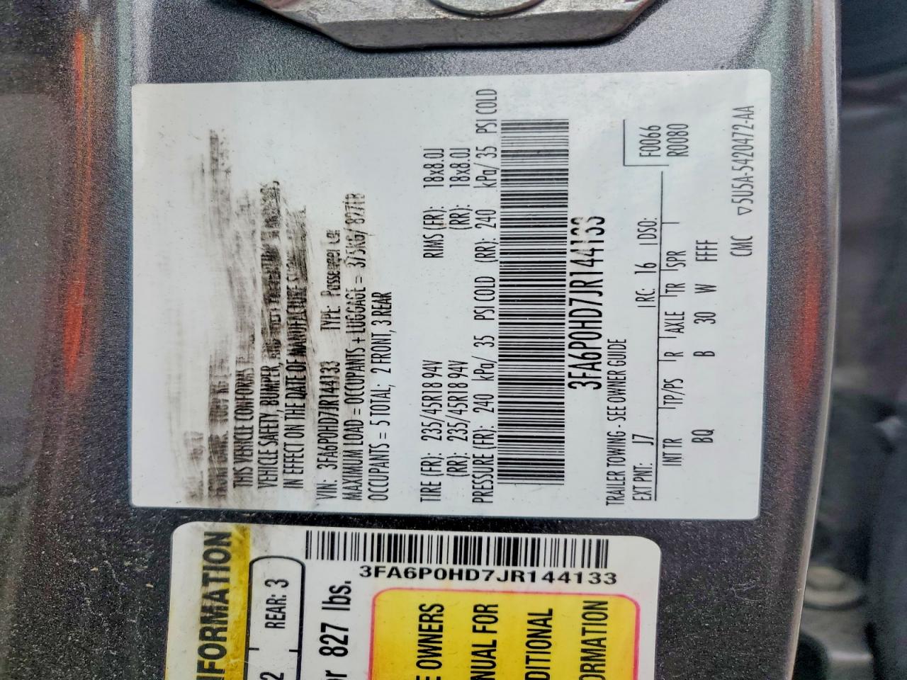 Ford Fusion Se