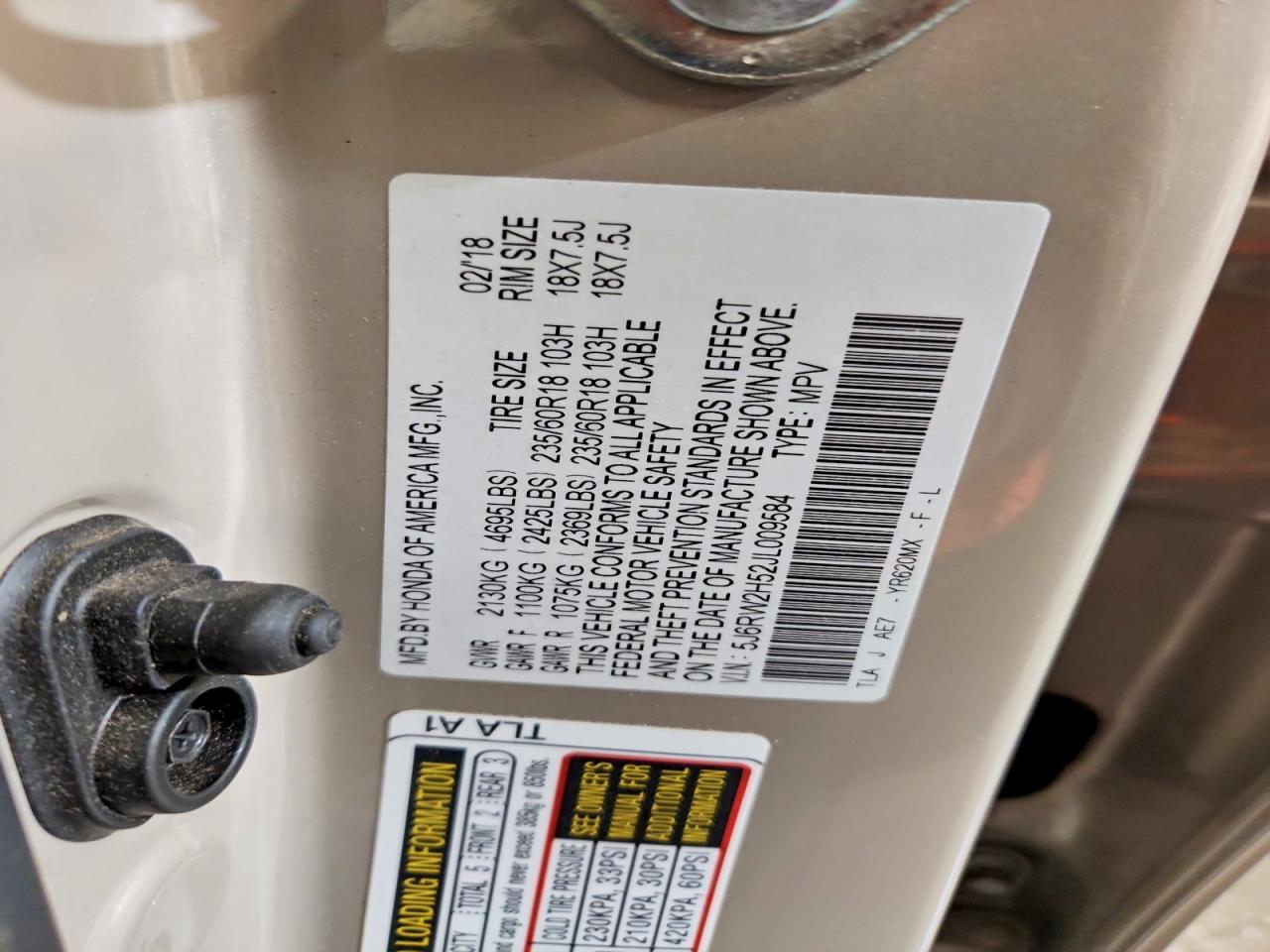 Honda Crv Ex