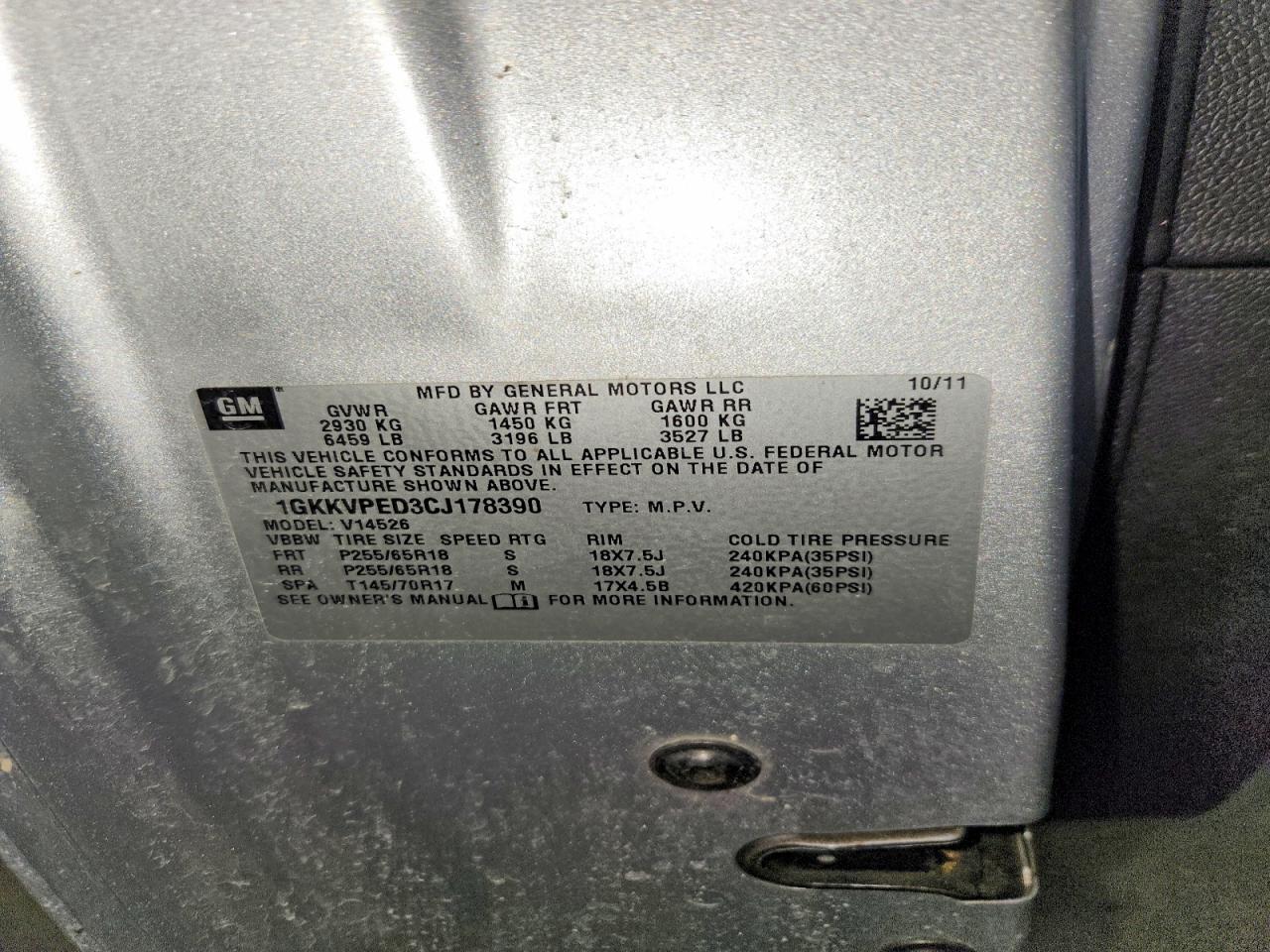 GMC Acadia Sle