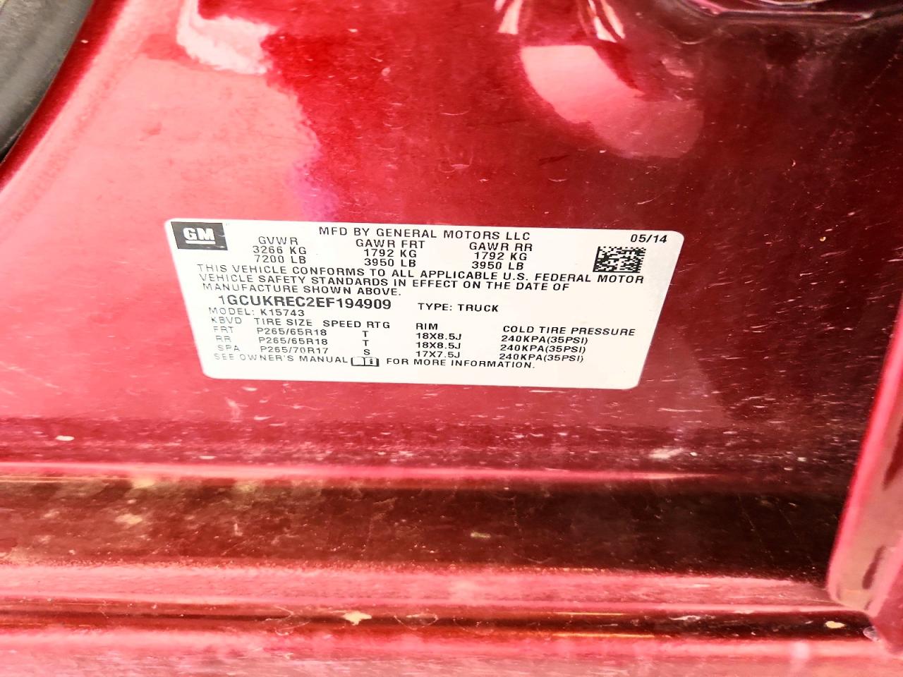 Chevrolet Silverado K1500 Lt
