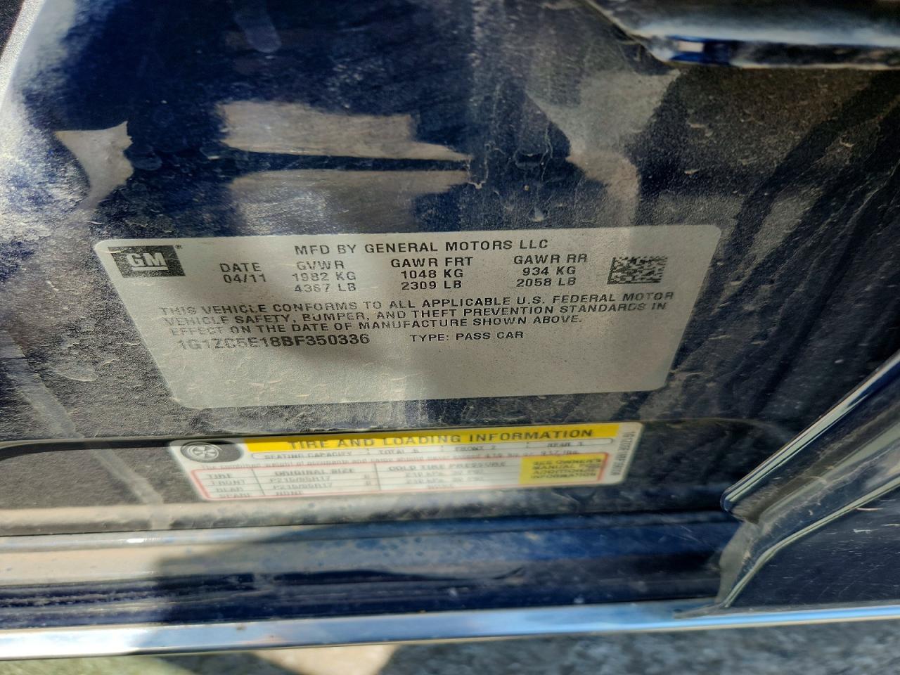 Chevrolet Malibu 1lt