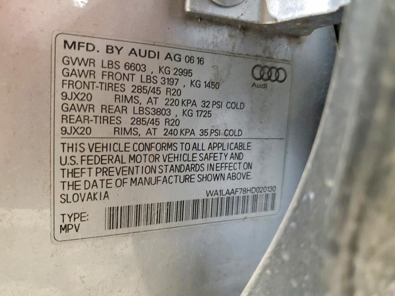 Audi Q7 Premium Plus