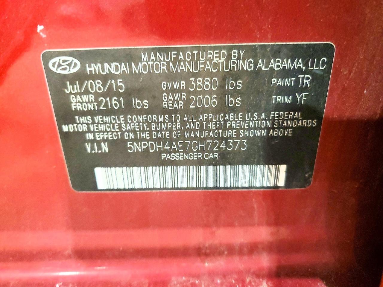 Hyundai ELANTRA Se