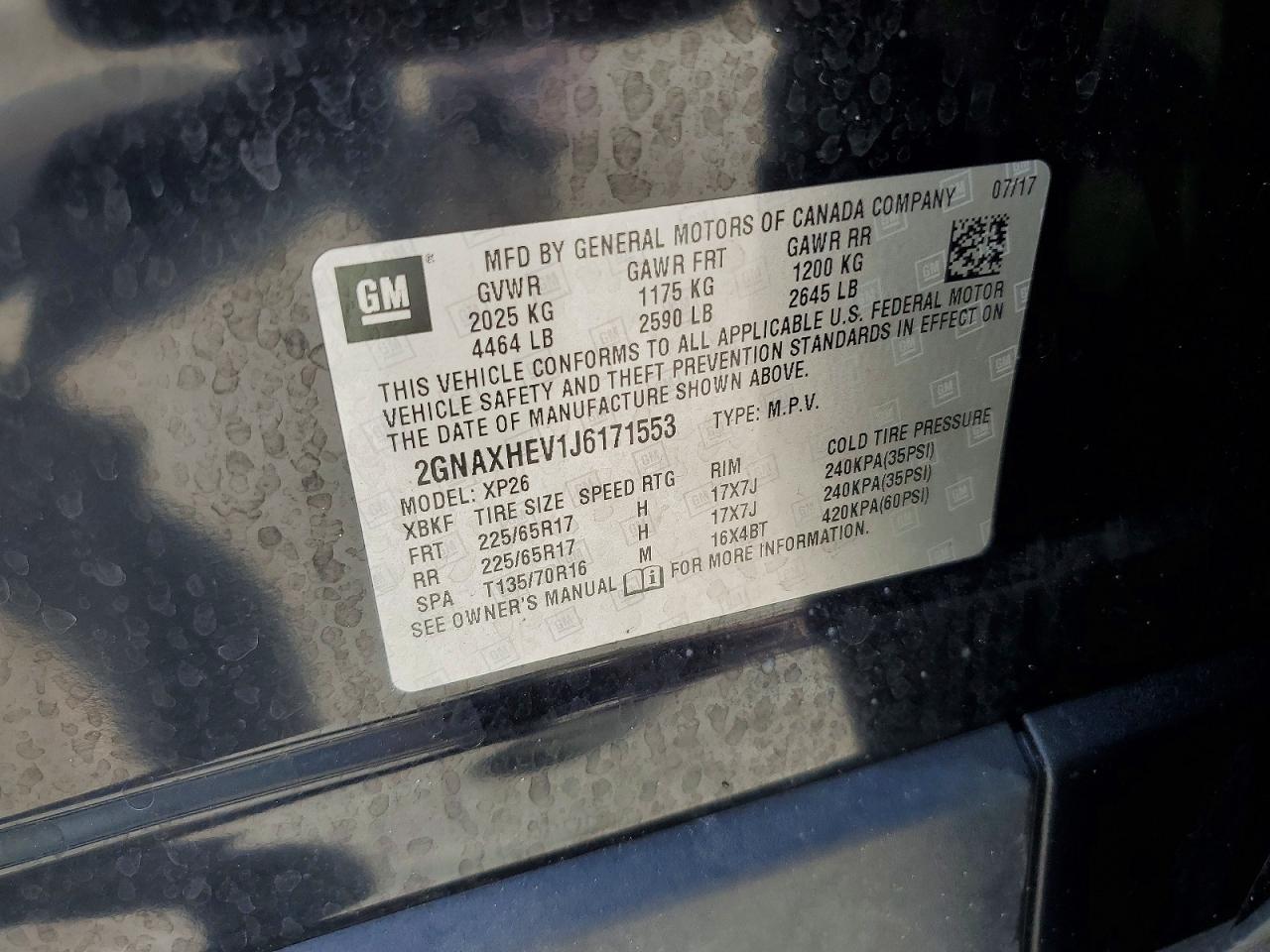 Chevrolet Equinox Ls