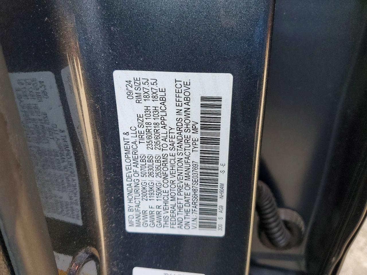 Honda Crv Sport-l