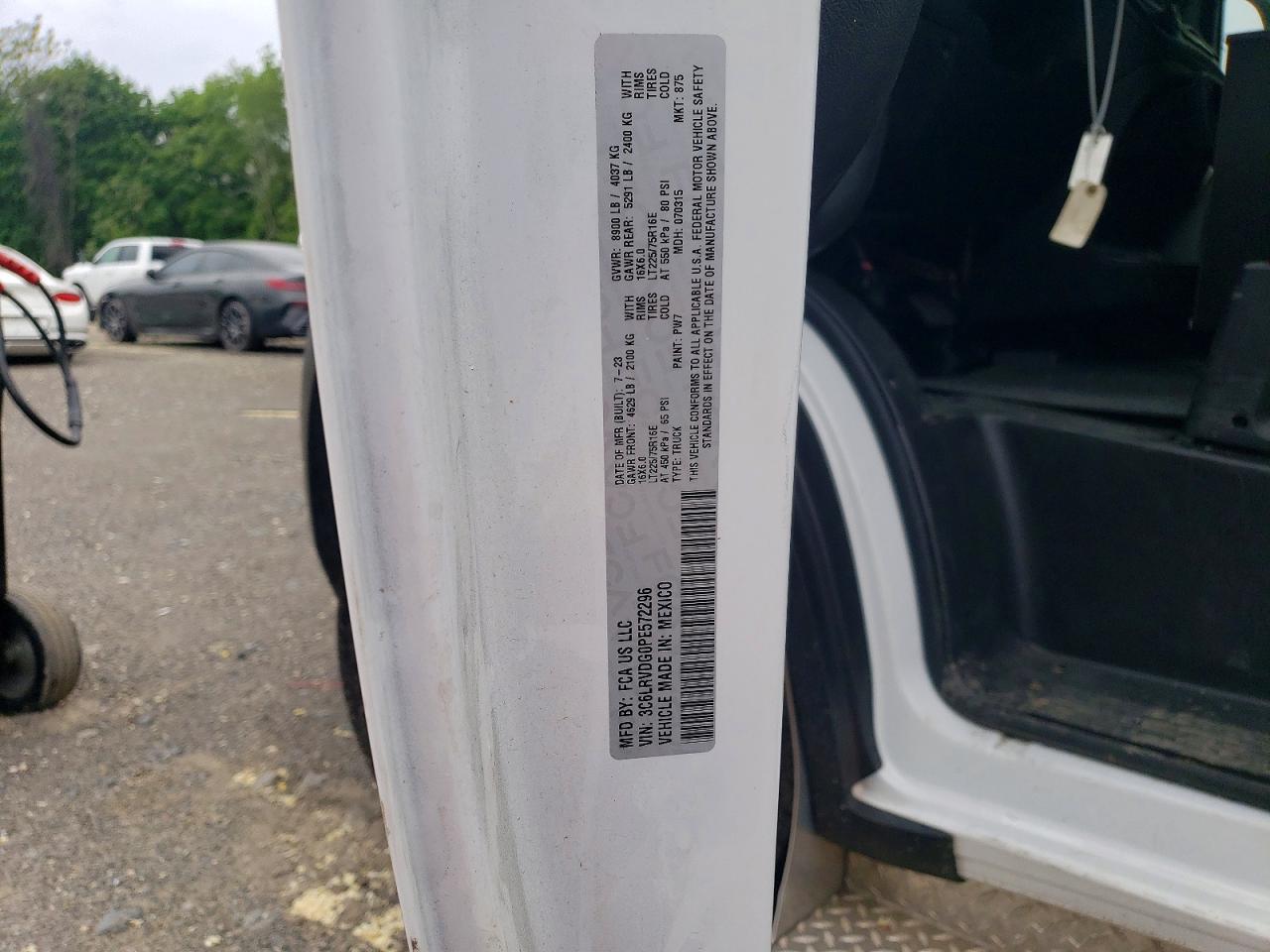 Ram Promaster 2500 High