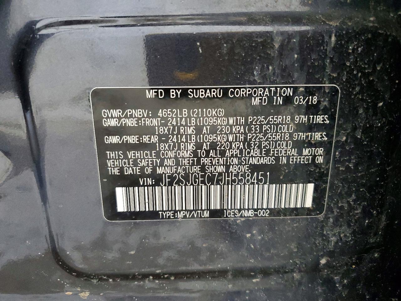 Subaru Forester 2.0xt Premium