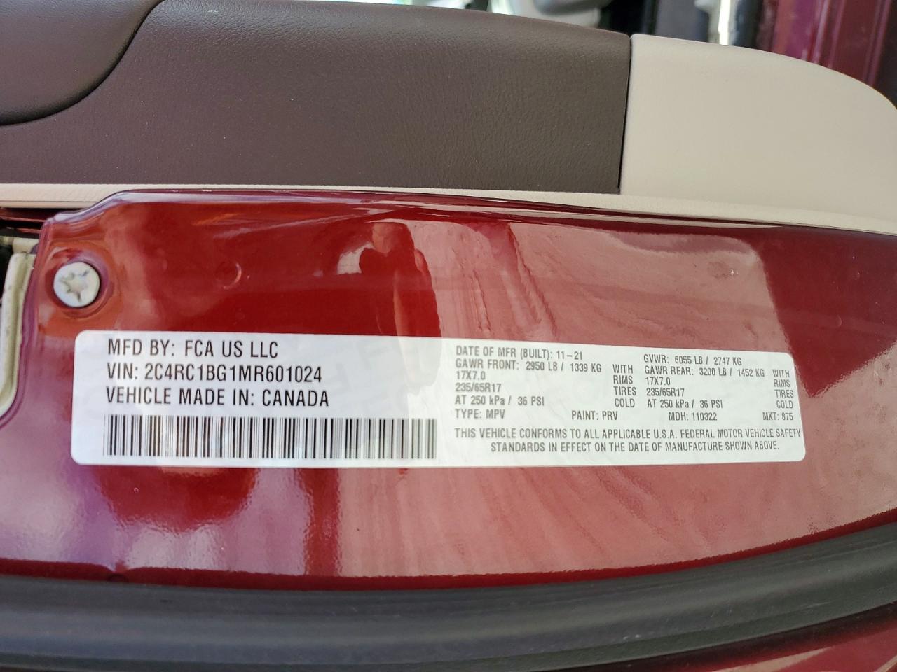 Chrysler Pacifica Touring L