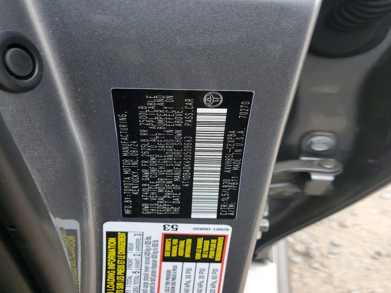 Toyota Camry Xse