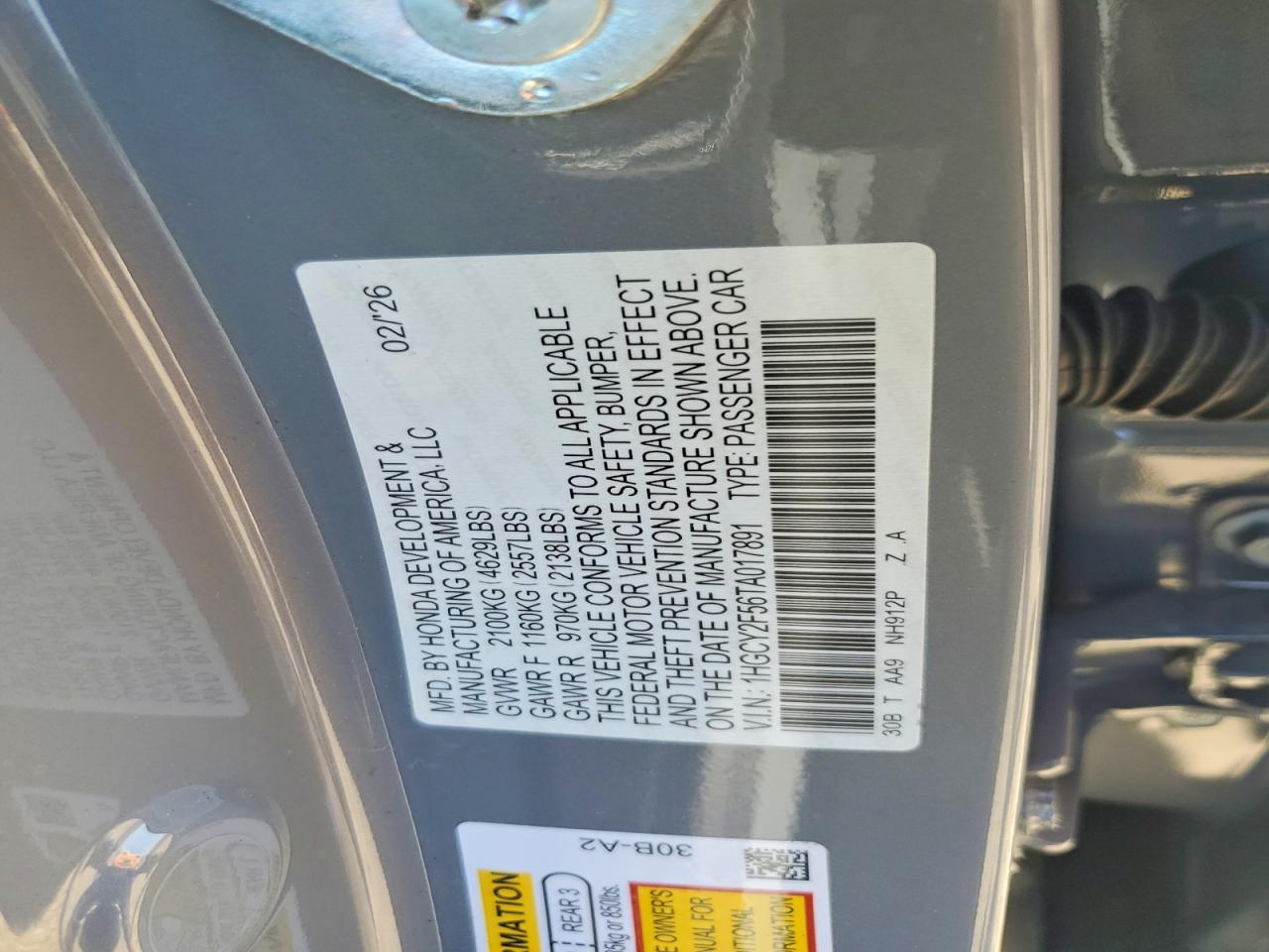 Honda Accord Hybrid Sport