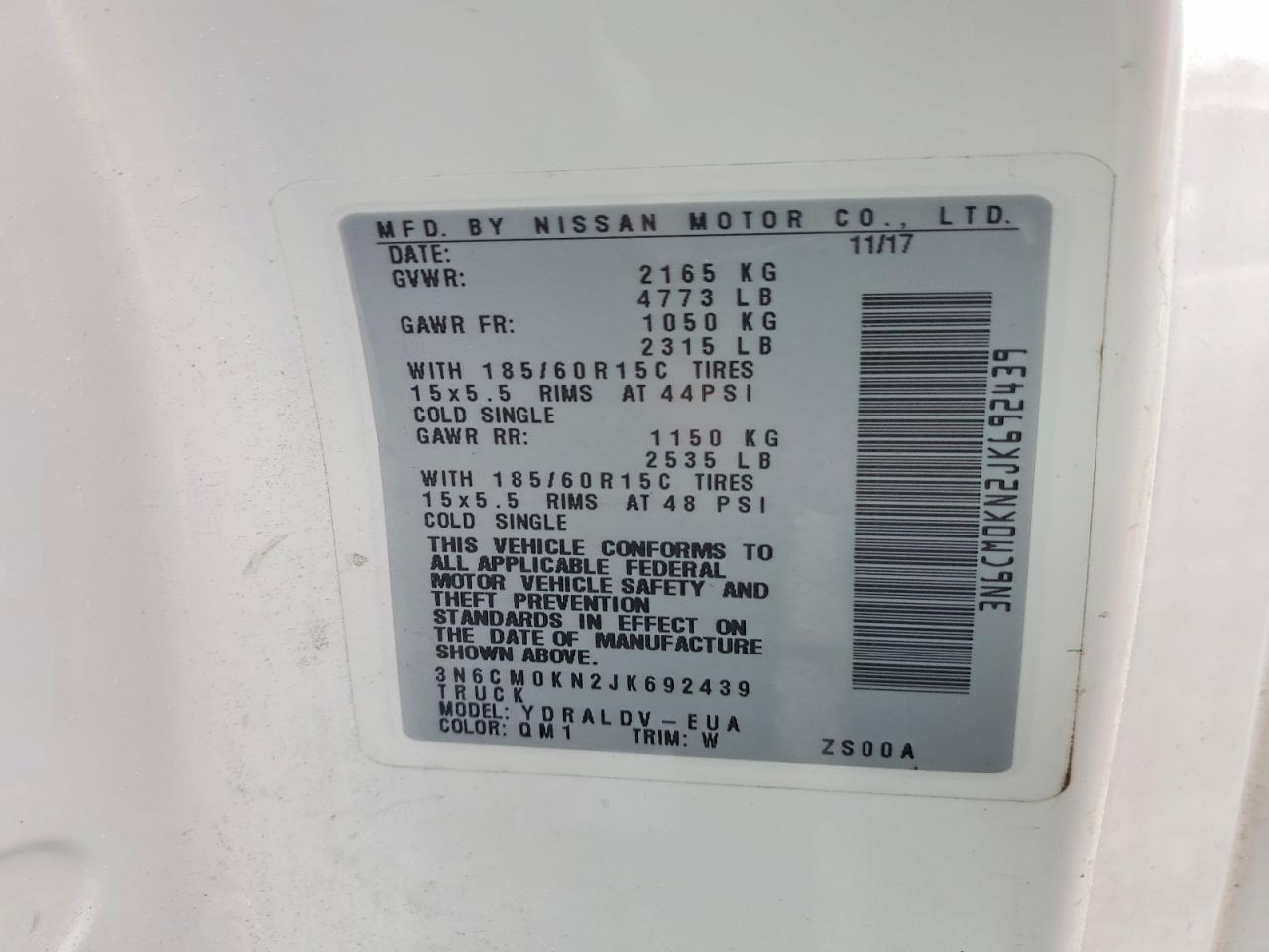 Nissan Nv S