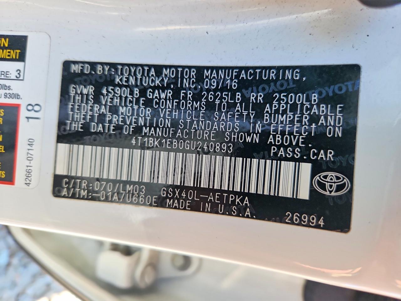 Toyota Avalon Limited