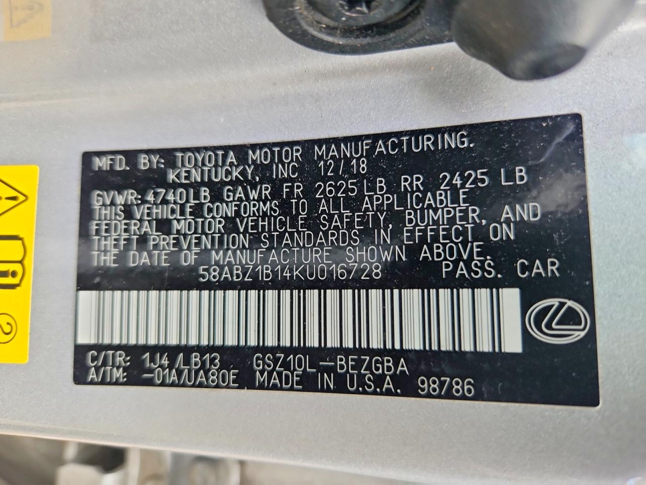 Lexus Es 350