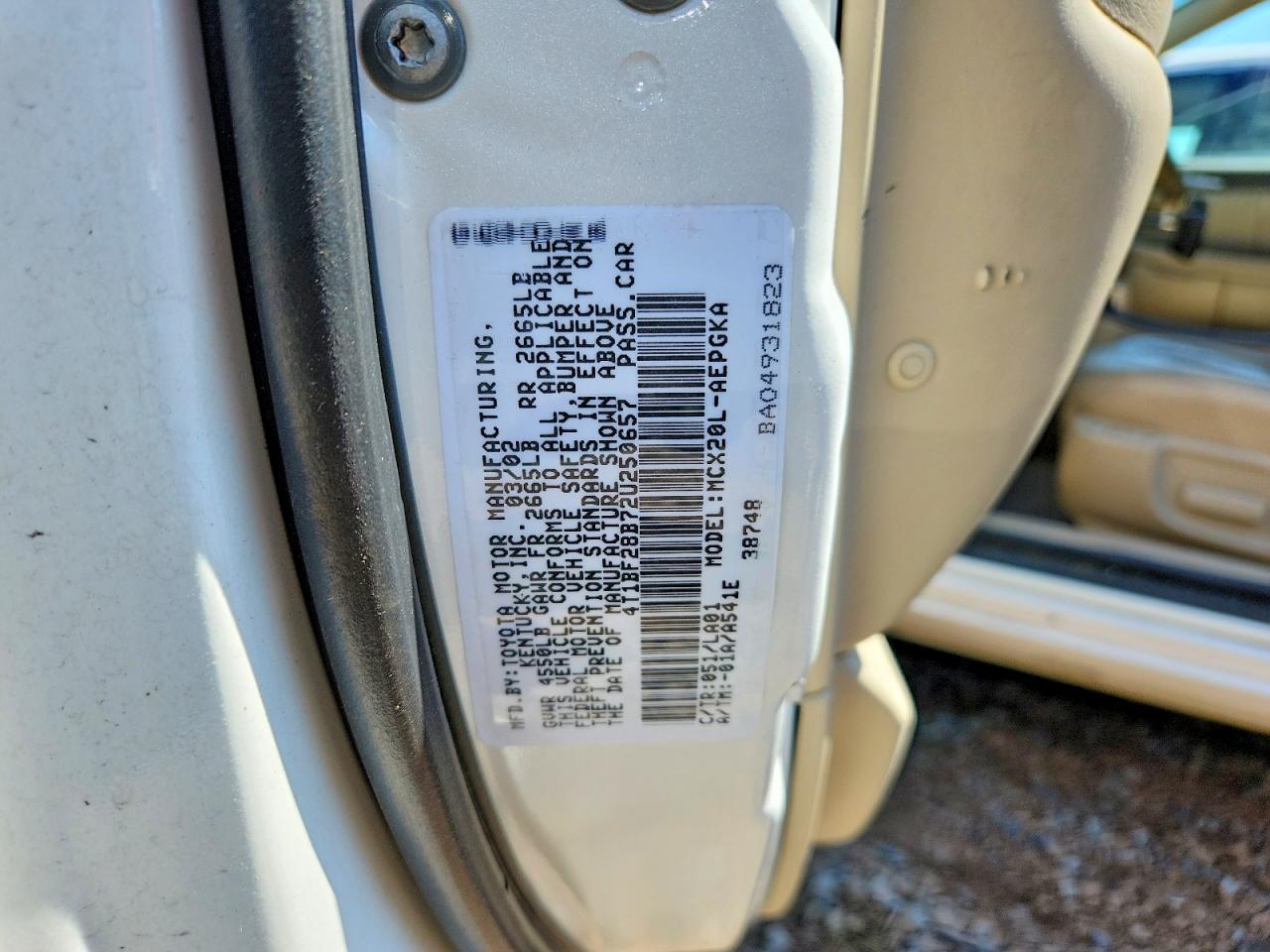Toyota Avalon Xls