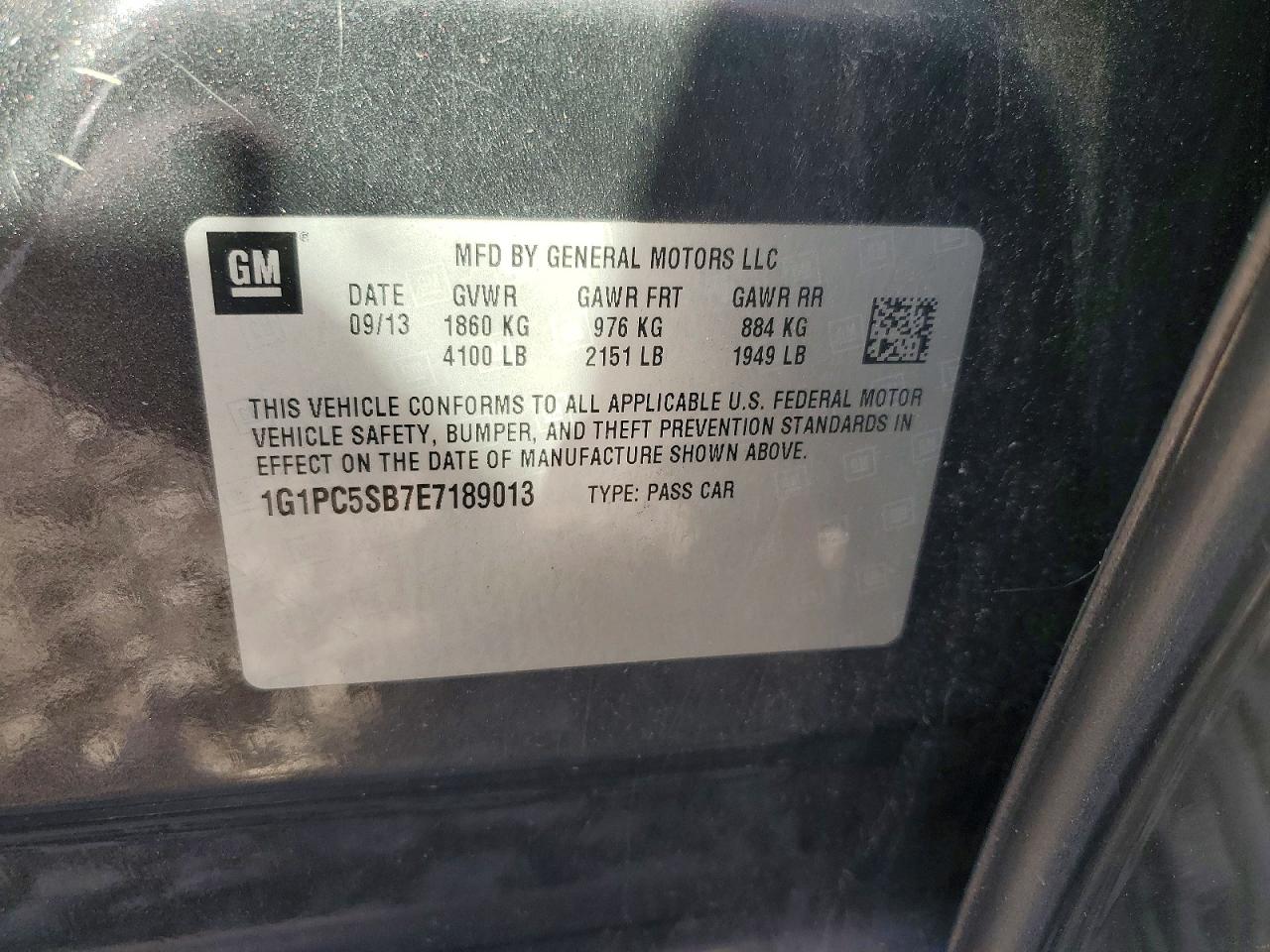 Chevrolet Cruze Lt