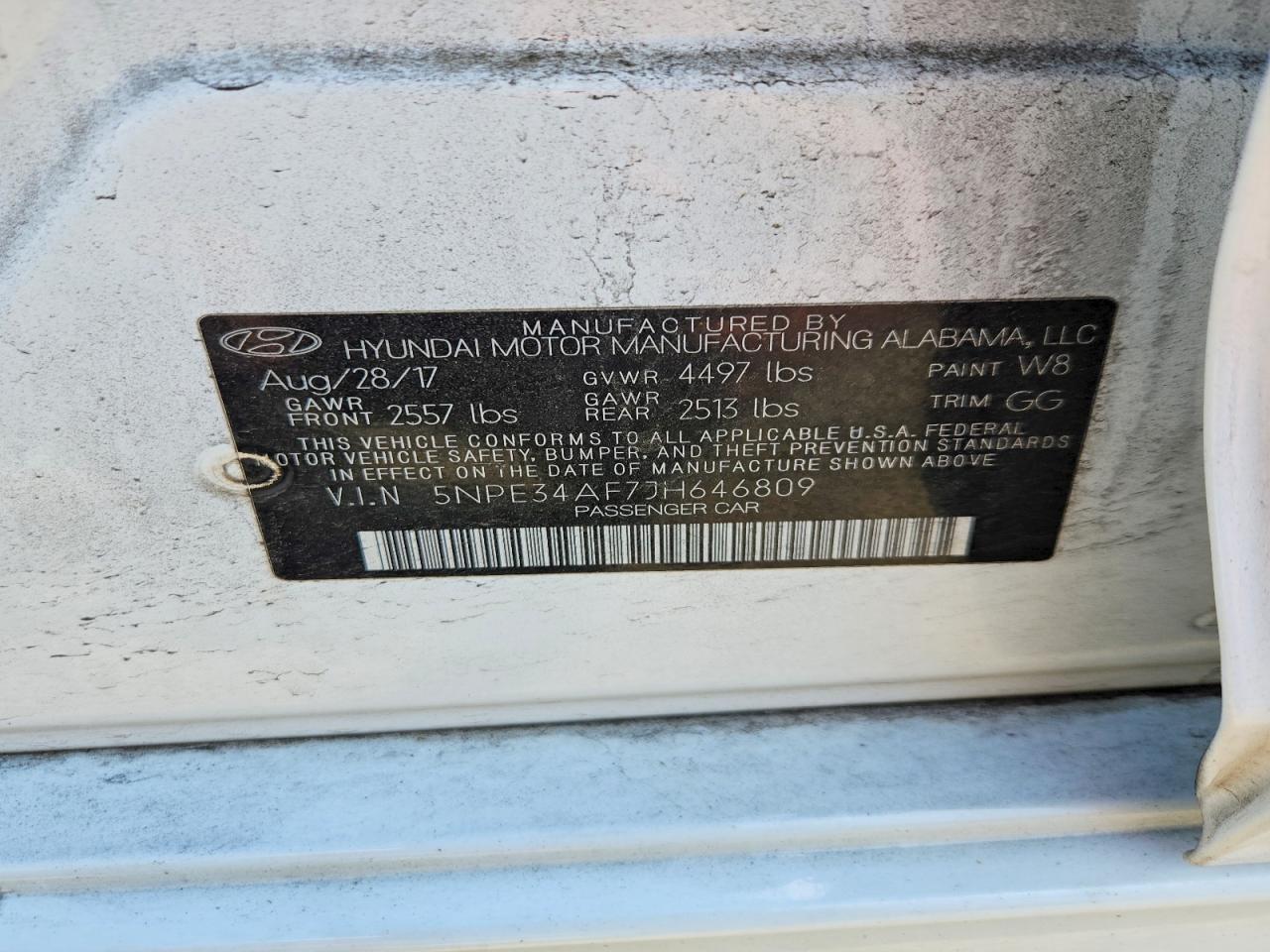 Hyundai SONATA Sel