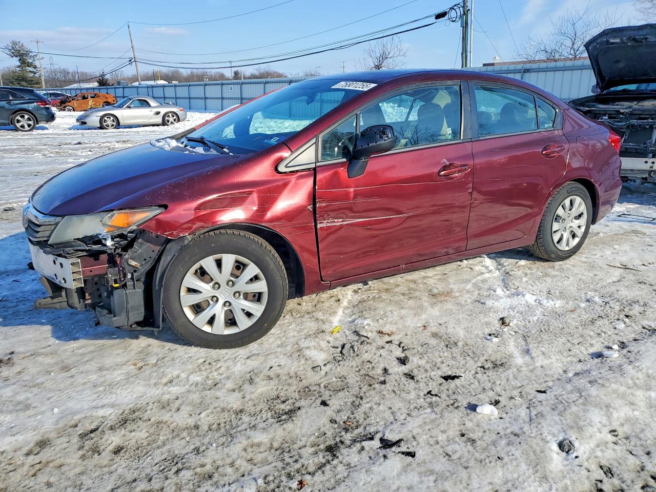 Salvage Honda Civic Image