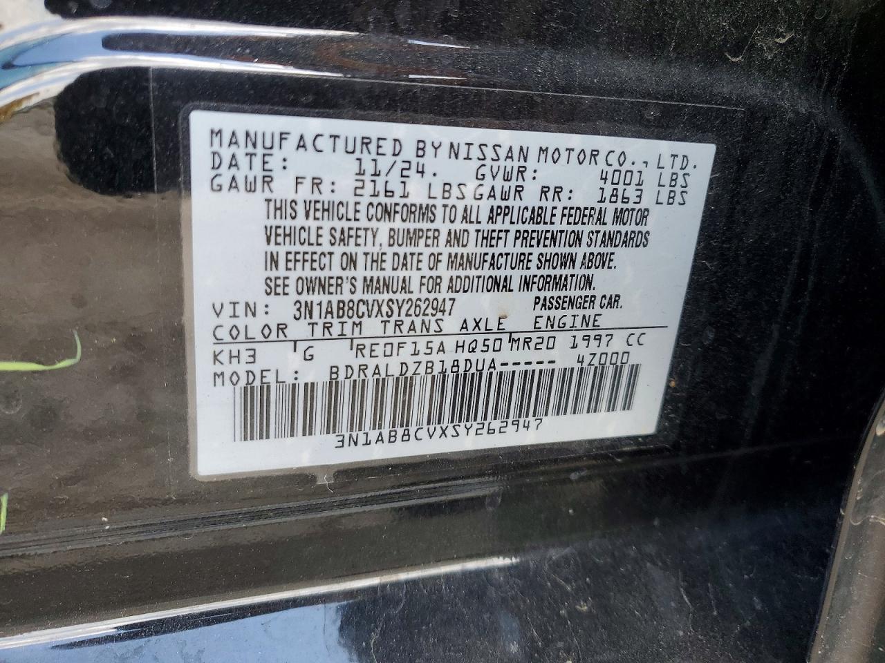Nissan Sentra Sv