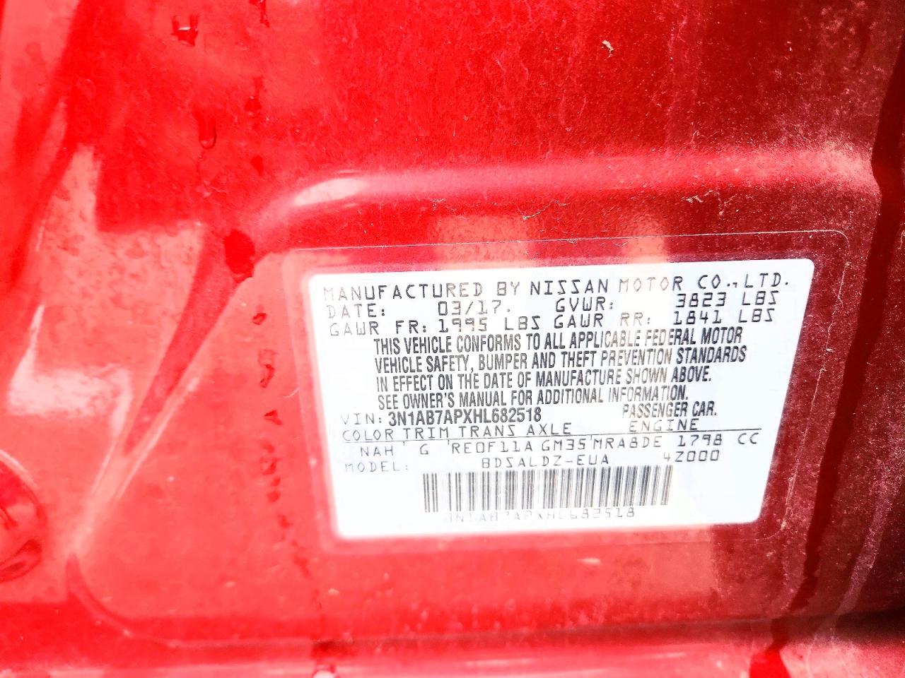 Nissan Sentra Sv