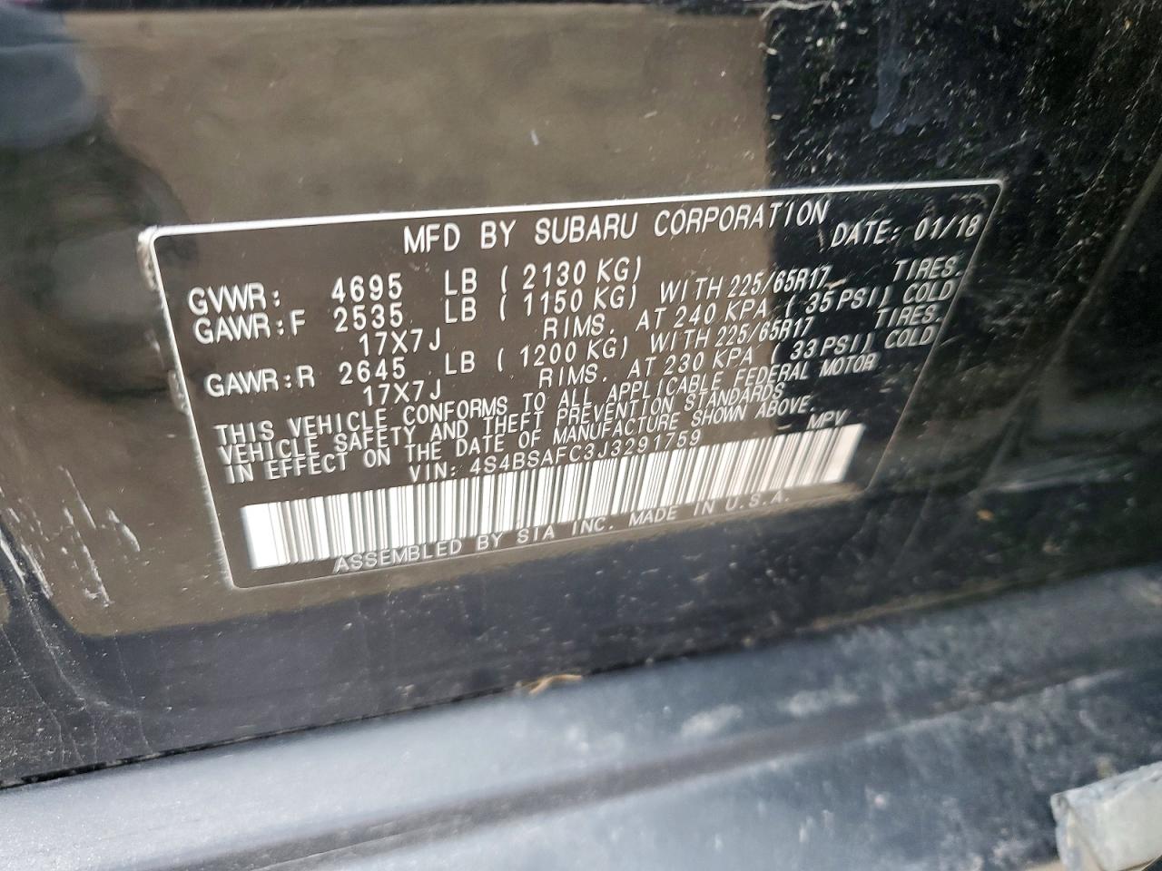 Subaru Uk