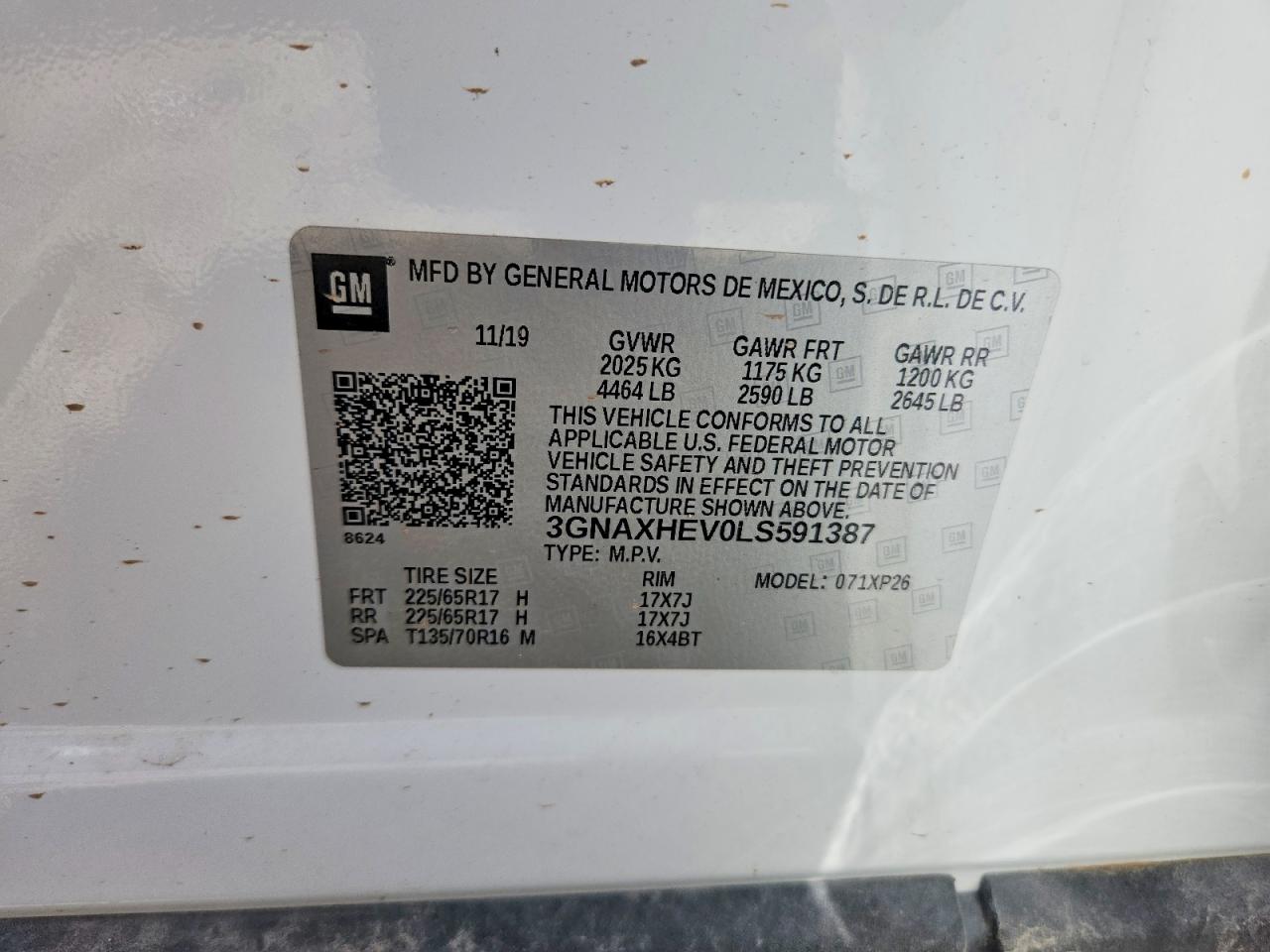 Chevrolet Equinox Ls