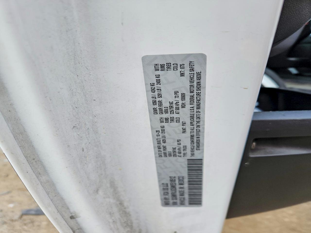 Ram Promaster 1500 High