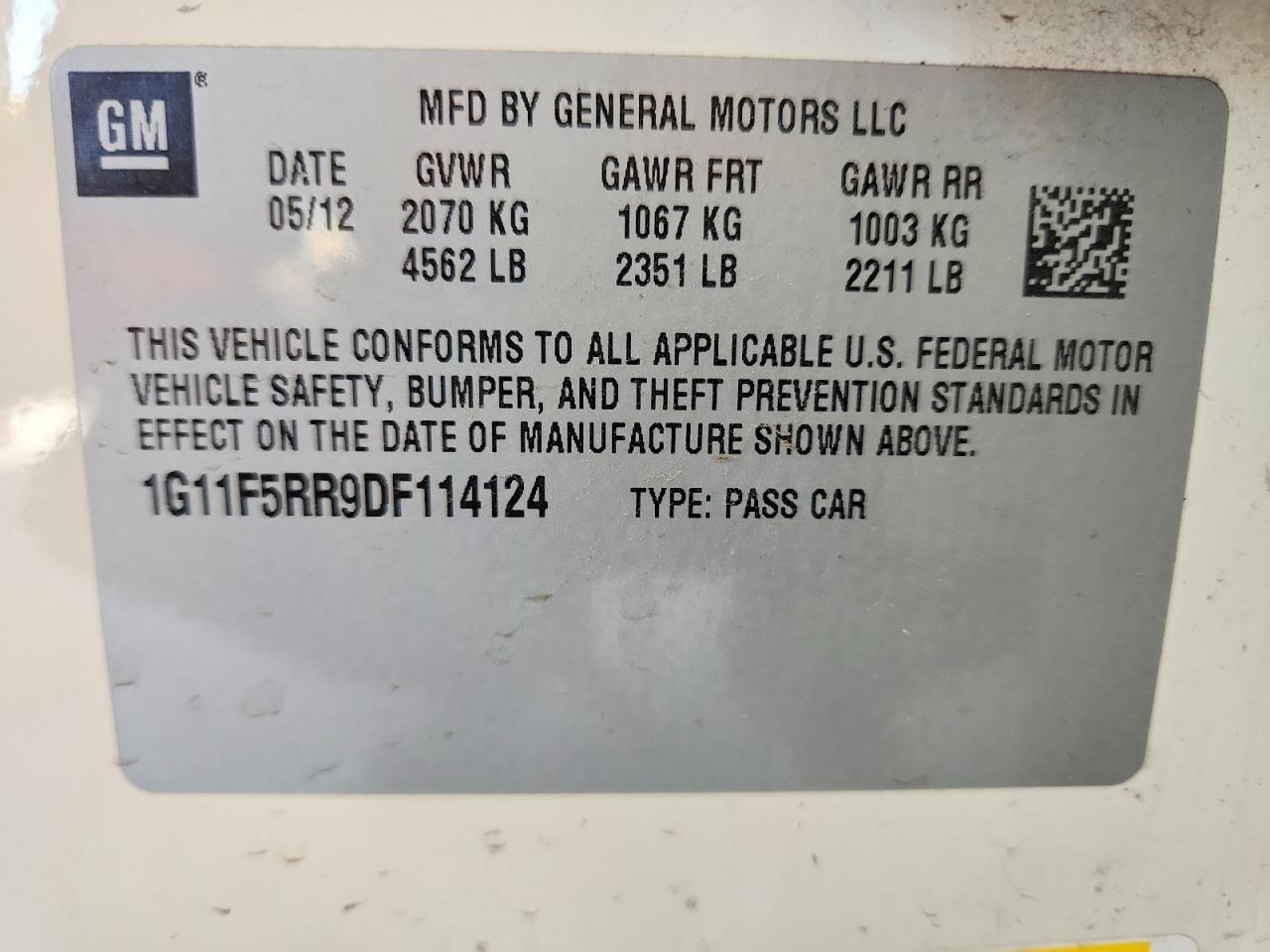 Chevrolet Malibu 2lt