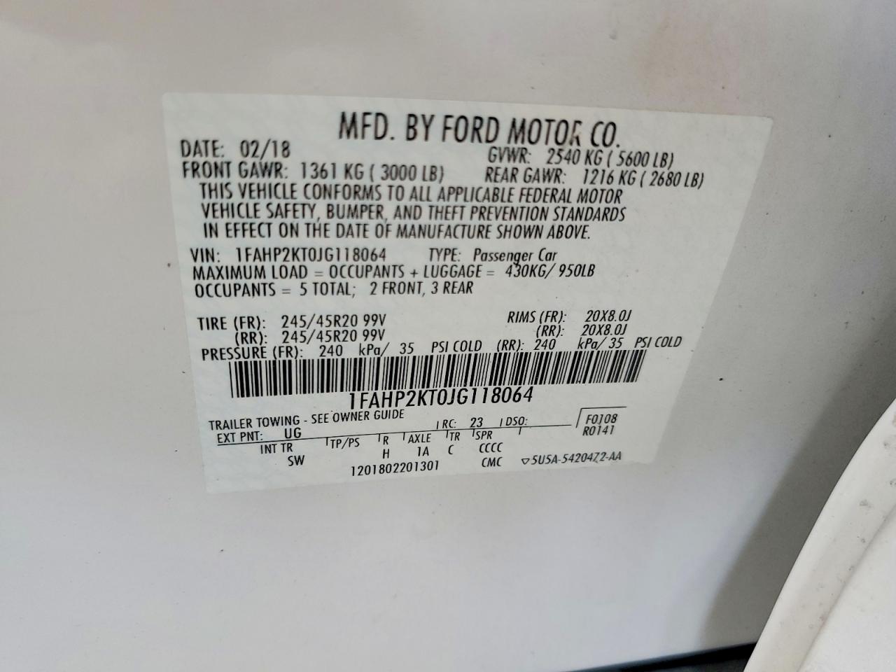 Ford Taurus Sho
