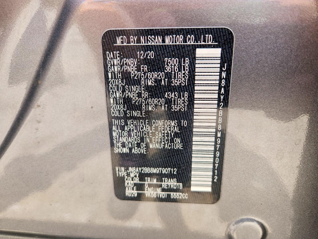 Nissan Armada Sl