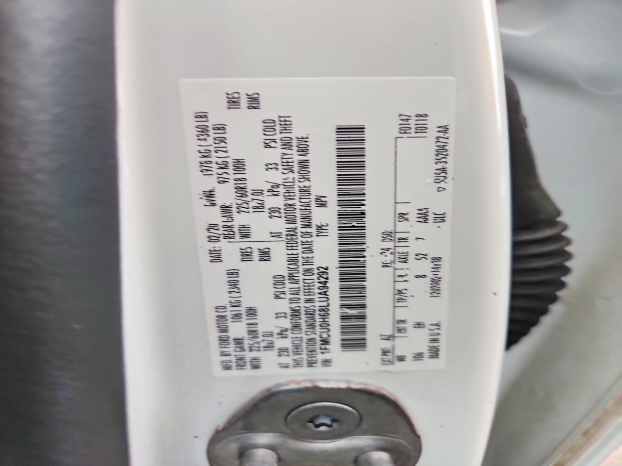 Ford Escape Sel