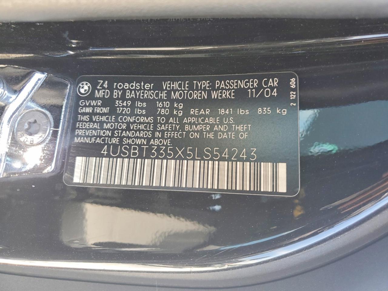 BMW Z Series 2.5