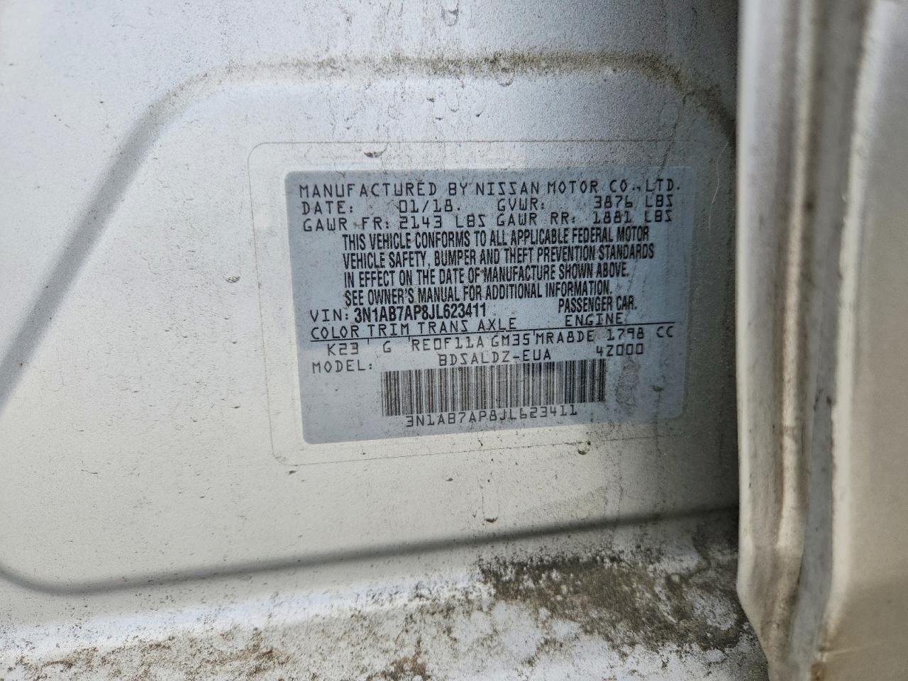 Nissan Sentra Sv