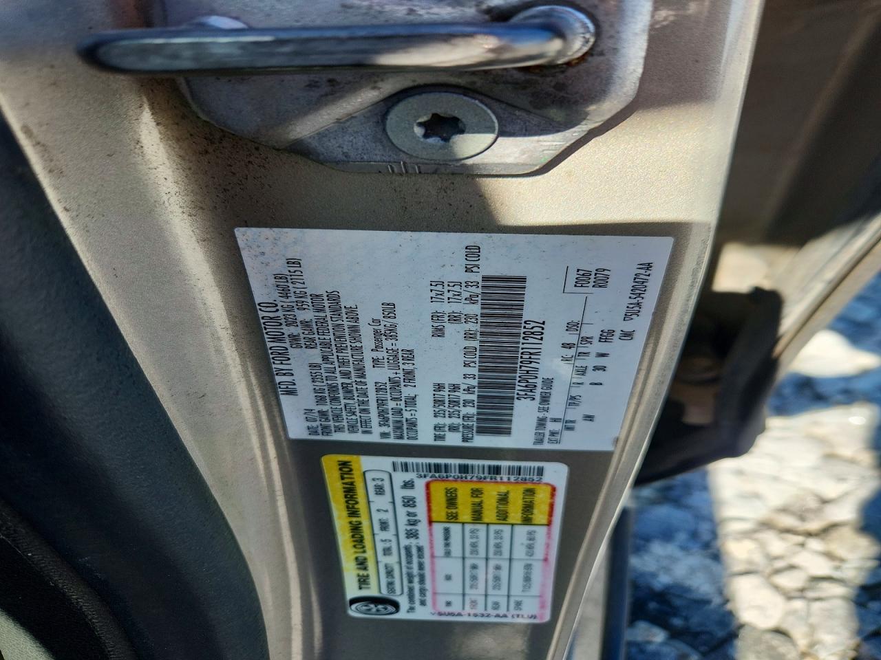 Ford Fusion Se