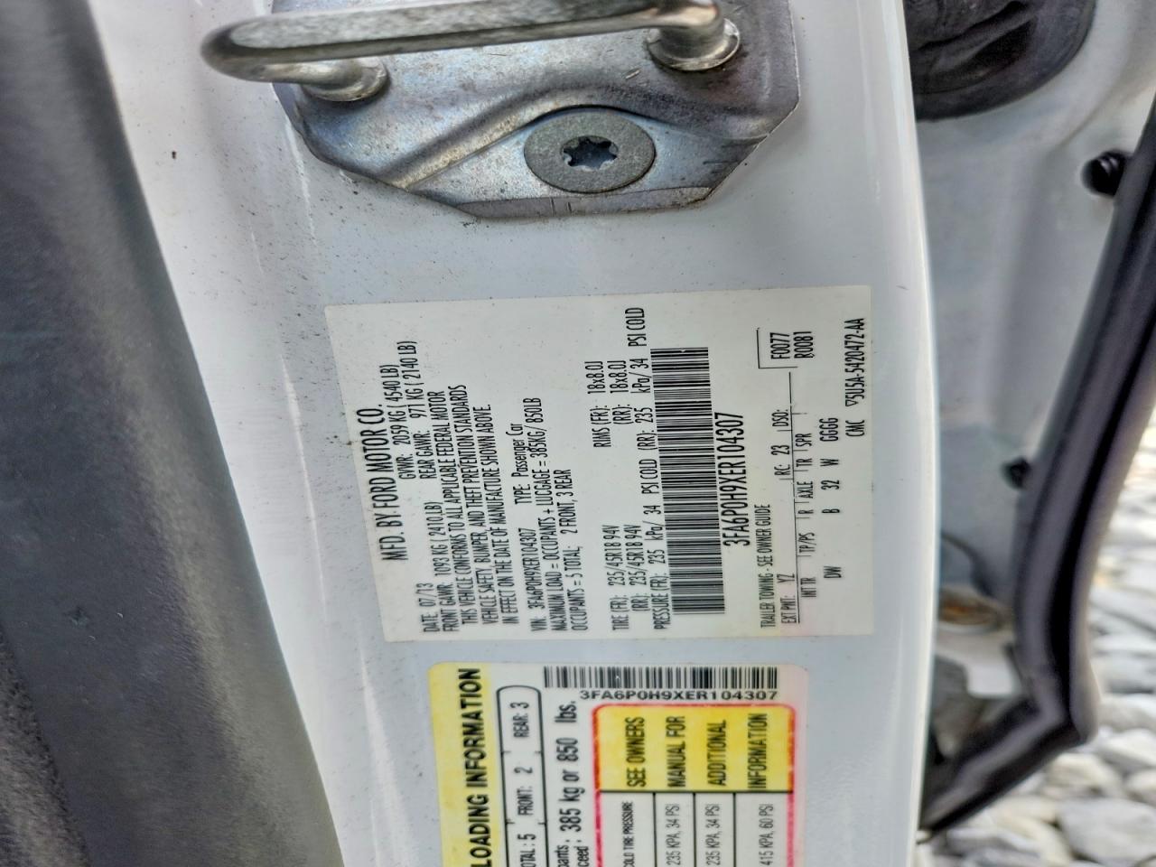Ford Fusion Se