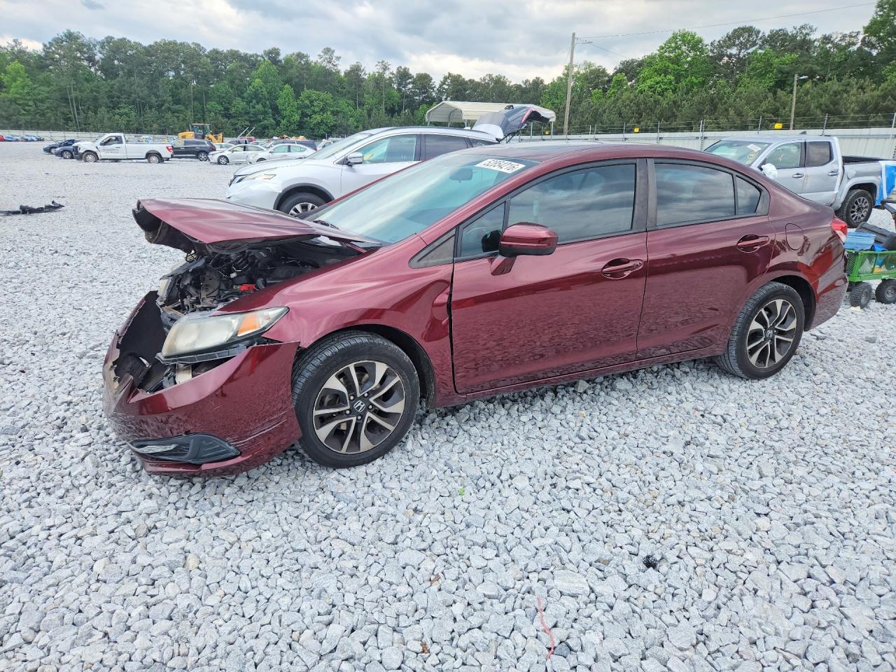Salvage Honda Civic Image