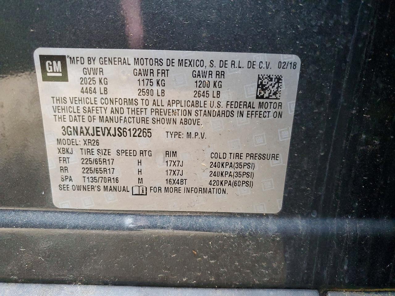Chevrolet Equinox Lt