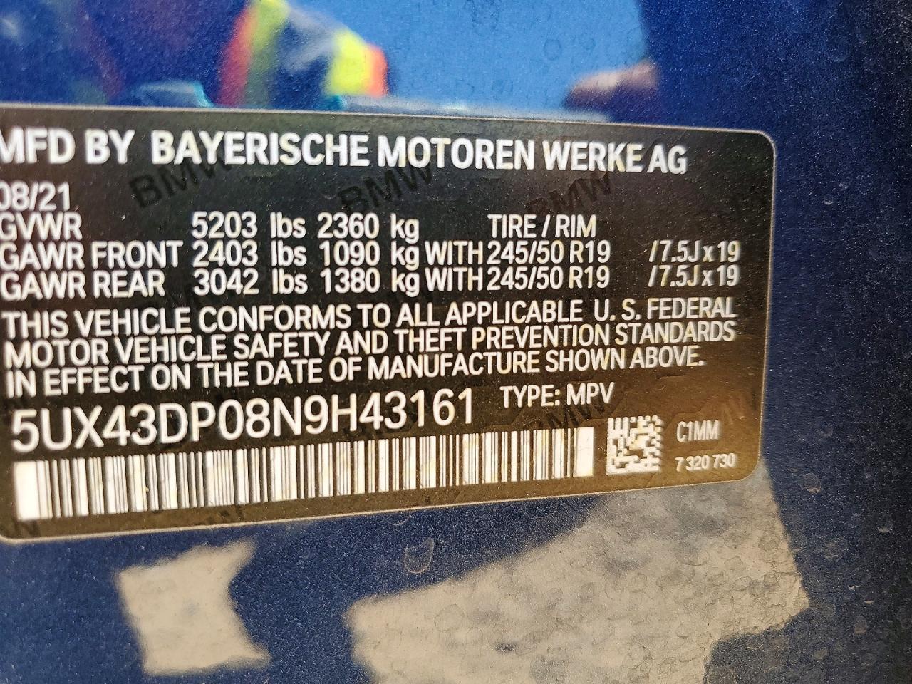 BMW X Series Sdrive30i