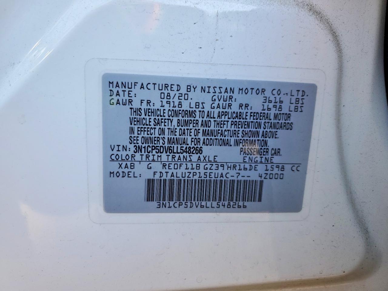 Nissan Kicks Sr