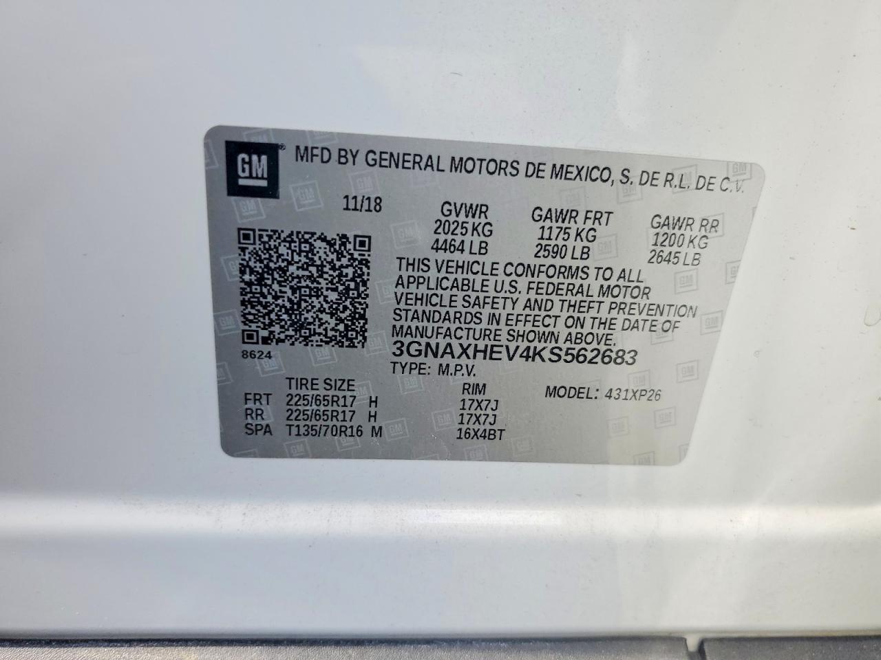 Chevrolet Equinox Ls