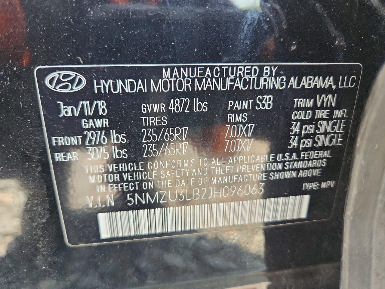 Hyundai SANTA FE 2.4l
