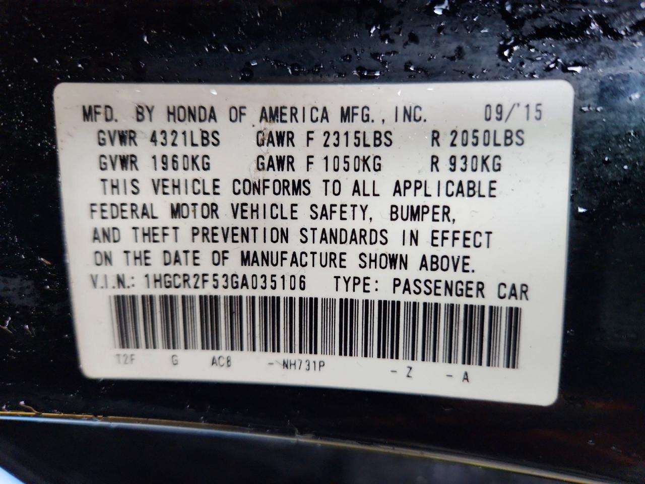 Honda Accord Sport