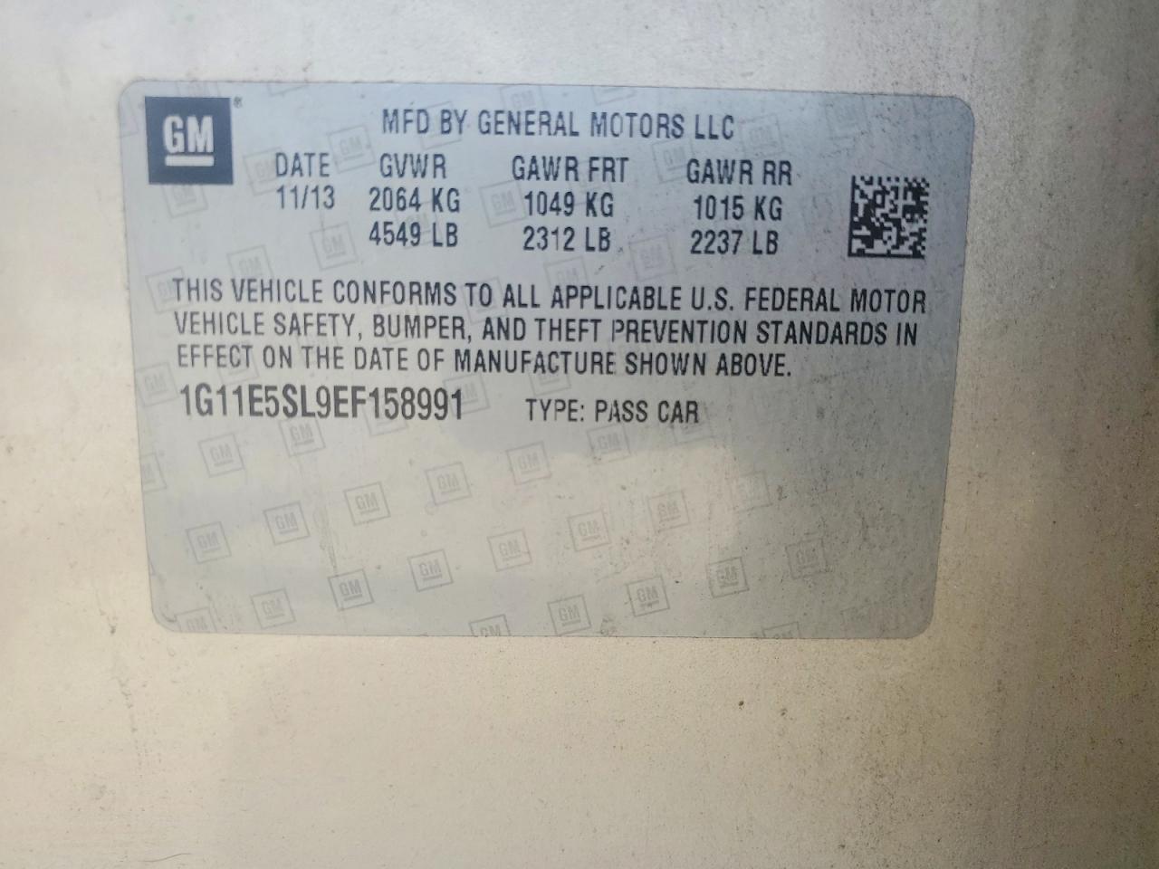 Chevrolet Malibu 2lt