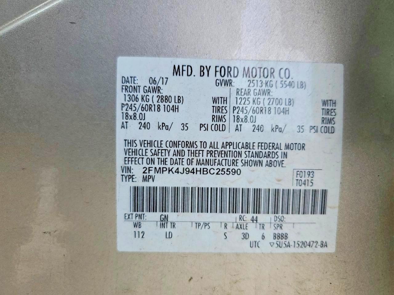 Ford Edge Sel