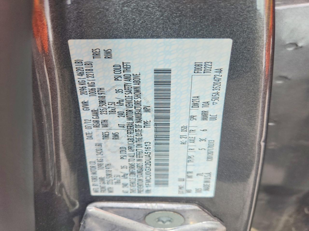 Ford Escape Se