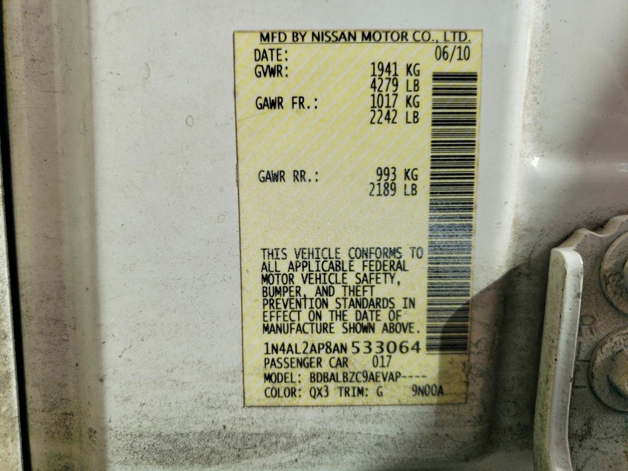 Nissan Altima 2.5