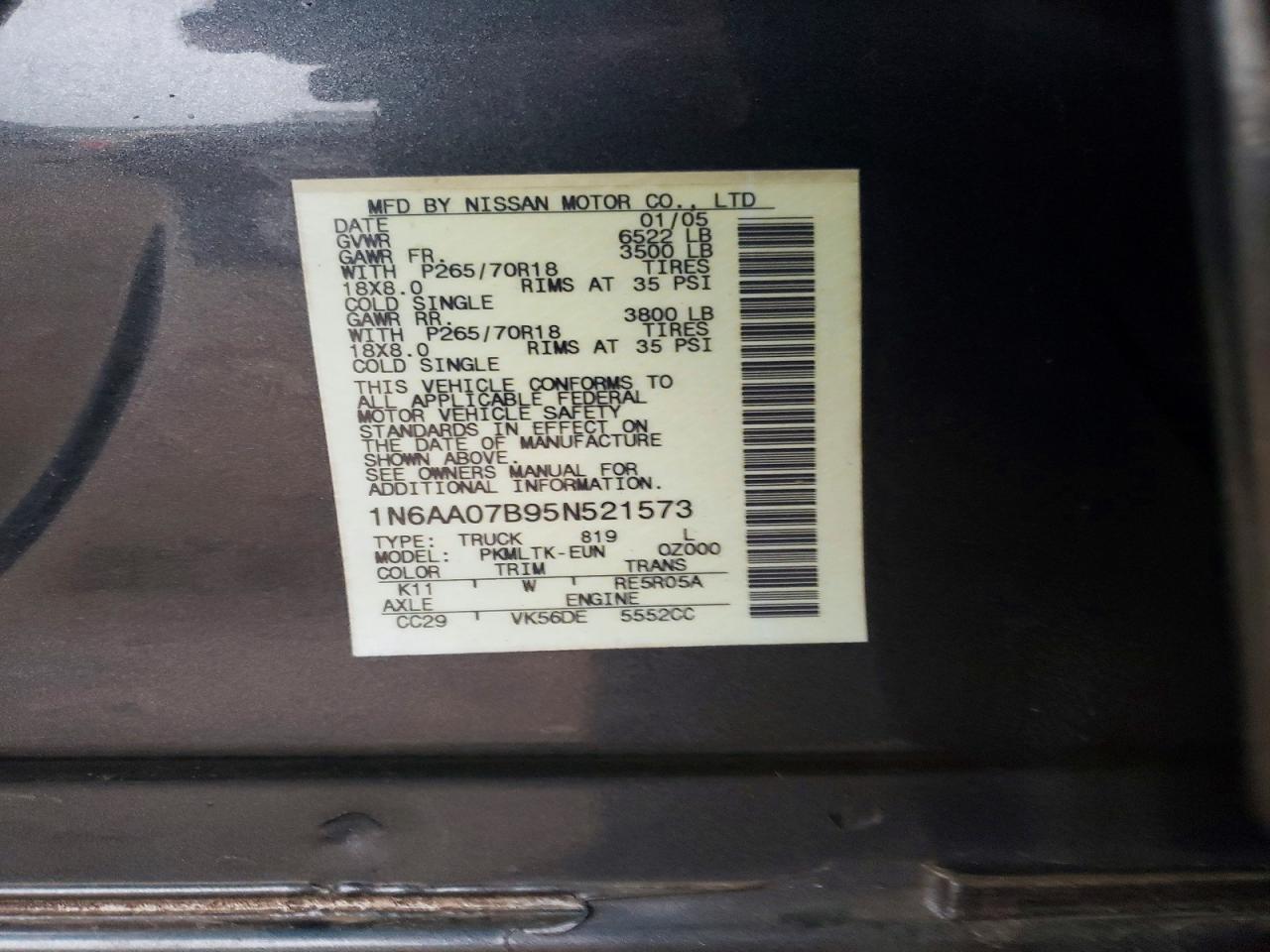 Nissan Titan Xe