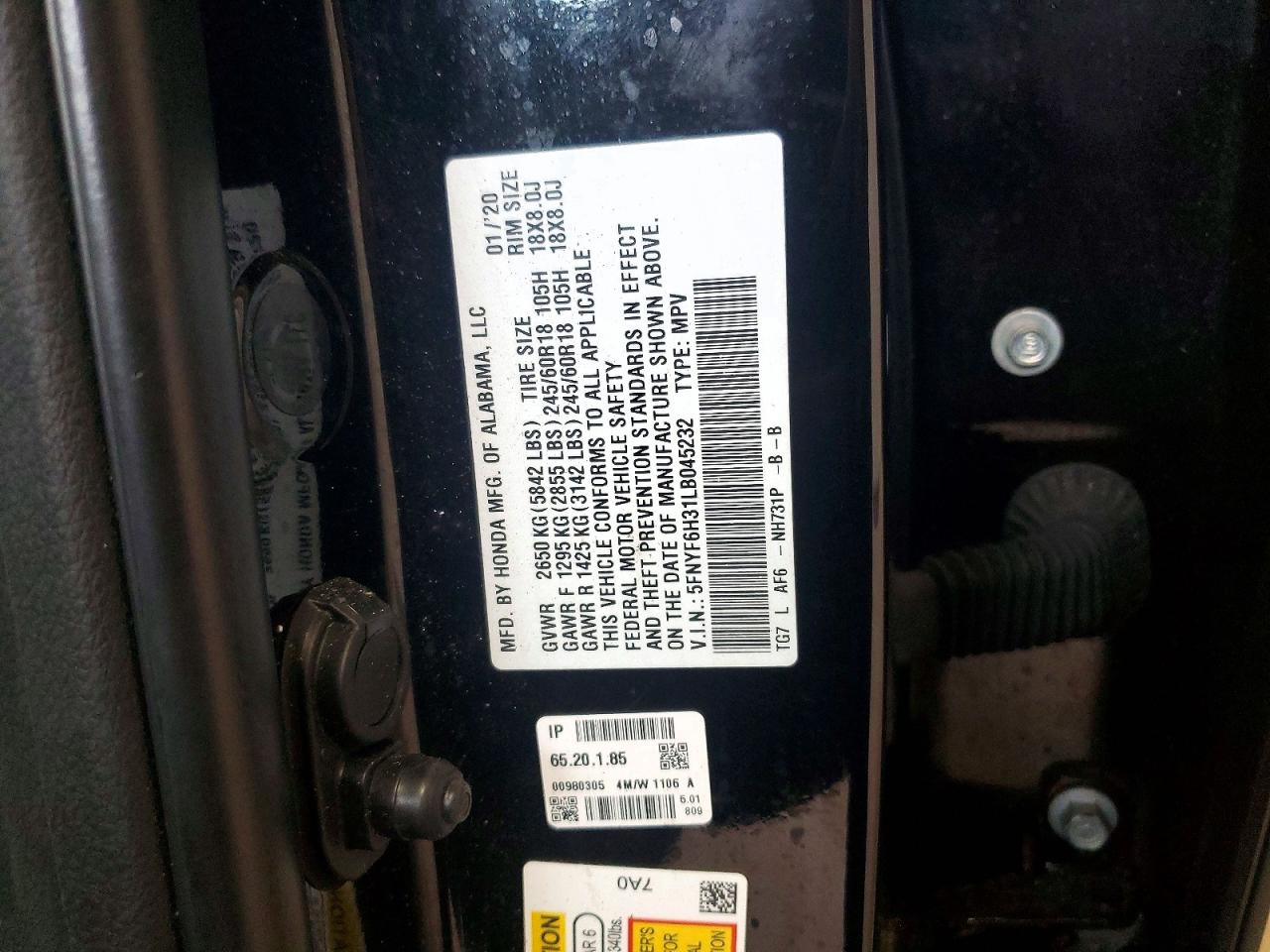 Honda Pilot Ex