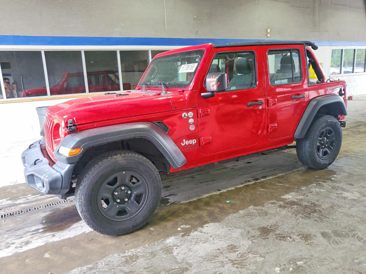 Salvage Jeep Wrangler Image