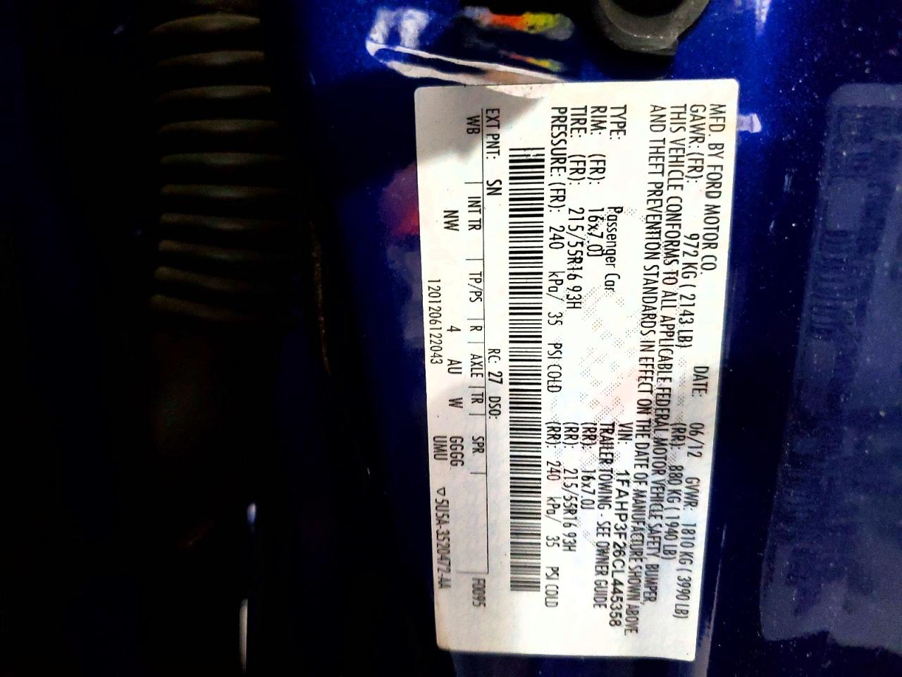Ford Focus Se